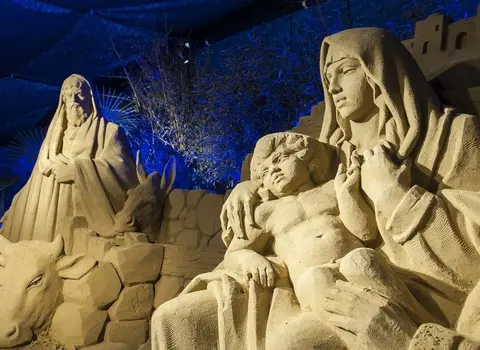 Presepe di Sabbia di Igea Marina - Hotel Agostini