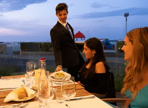 Restaurant in the external dehors