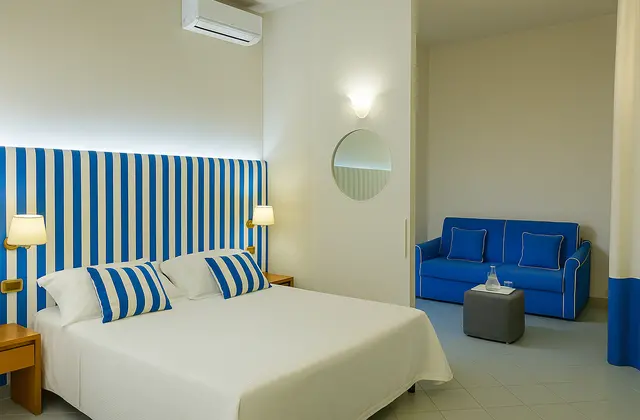 Camera da letto e soggiorno Junior Suite Camera da letto e soggiorno Junior Suite